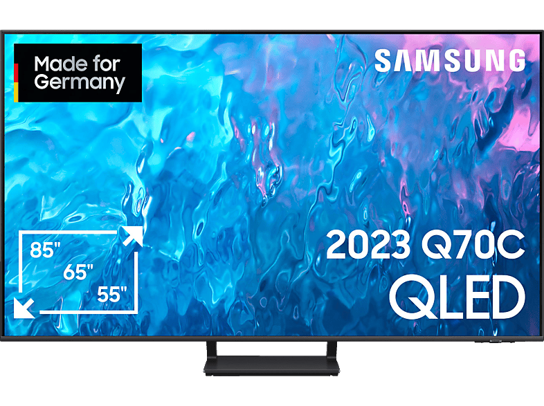 SAMSUNG GQ65Q70CAT QLED TV (Flat, 65 Zoll / 163 cm, UHD 4K, SMART TV, Tizen) von SAMSUNG
