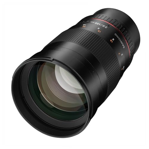 Samyang 135mm F2.0 für Fuji X - APS-C Teleobjektiv Festbrennweite für Fuji Kamera mit X Mount, manueller Fokus, für Fujifilm X-E4, X-T4, X-T200, X-Pro3, X-A7, X-T30, X-T3, X-T100 von SAMYANG