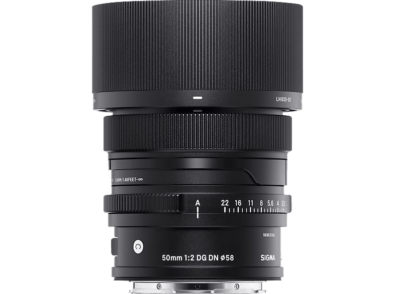 SIGMA 314965 50 mm - f./2 DG, DN (Objektiv für Sony E-Mount, Schwarz) von SIGMA