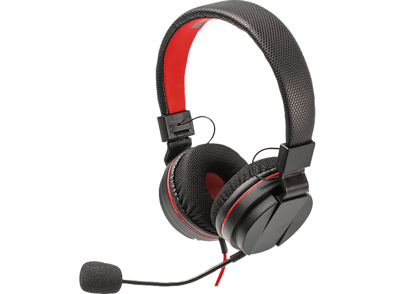 SNAKEBYTE SB913112, On-ear Gaming Headset Schwarz/Rot von SNAKEBYTE