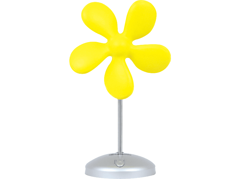 SONNENKÖNIG 10500741 Flower Fan Tischventilator Gelb (9 Watt) von SONNENKÖNIG