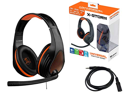 Subsonic X-Storm Gaming Headset-Kopfhörer 3,5-mm-Klinkenanschluss von SUBSONIC
