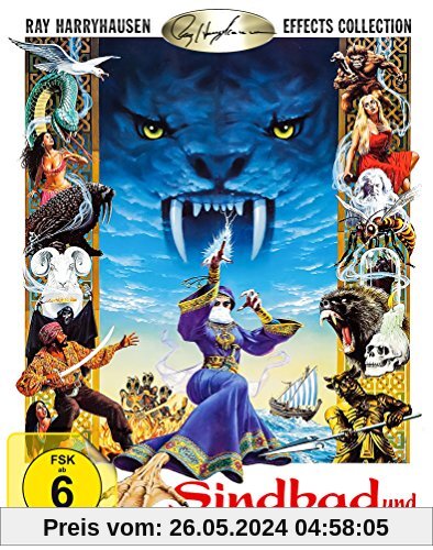 Sindbad und das Auge des Tigers / Sinbad and the Eye of the Tiger [Blu-ray] von Sam Wanamaker
