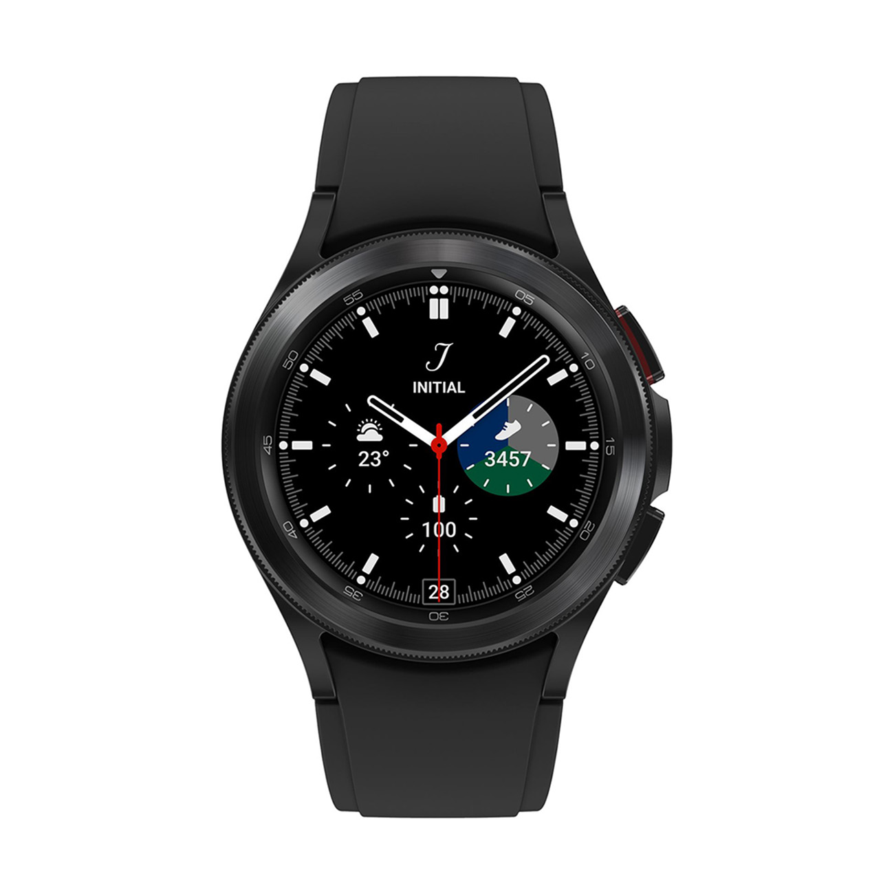 Samsung Aussteller Galaxy Watch 4 Classic R880 schwarz 42mm | verschiedene Farben | Silikonband | Smartwatch von Samsung
