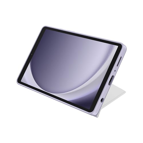 Samsung Book Cover EF-BX110 für das Galaxy Tab A9, Tablet Cover, Tablet-Hülle, schlankes, leichtes Design, stilvoller Schutz, zwei praktische Aufstellmöglichkeiten, White von Samsung