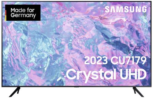 Samsung Crystal UHD 2023 CU7179 LED-TV 108 cm 43 Zoll EEK G (A - G) CI+, DVB-C, DVB-S2, DVB-T2 HD, S von Samsung