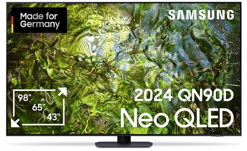 Samsung Neo QLED 4K QN90D QLED-TV 139.7cm 55 Zoll EEK F (A - G) CI+, DVB-T2 HD, Smart TV, UHD, WLAN von Samsung