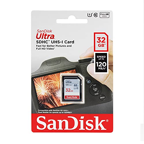 SanDisk SDSDUN-032G-FFP Ultra SDHC bis zu 40 MB/Sek, Class 10 Speicherkarte von SanDisk