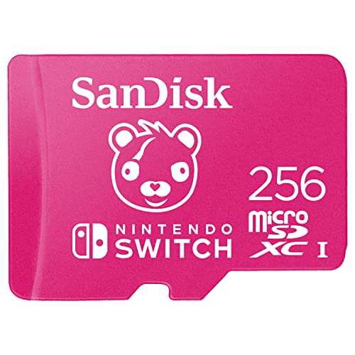 SanDisk microSDXC Karte für Nintendo Switch Fortnite Edition 256 GB (für die Nintendo Switch, Lesen bis zu 100 MB/s, Schreiben bis zu 90 MB/s, 30 Jahre eingeschränkte Garantie) von SanDisk