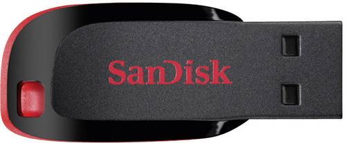 SanDisk Cruzer® Blade™ USB-Stick 128GB Schwarz SDCZ50-128G-B35 USB 2.0 von Sandisk