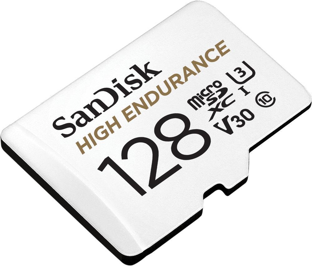SanDisk High Endurance microSDXC 128GB -for dash cams & home monitoring, Full... von Sandisk