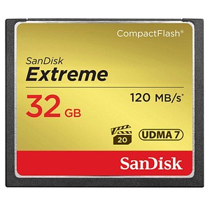 SanDisk Speicherkarte CompactFlash Card Extreme 32 GB von Sandisk