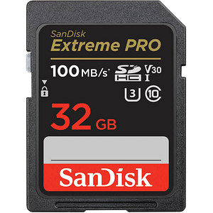 SanDisk Speicherkarte SDHC-Card Extreme PRO 32 GB von Sandisk