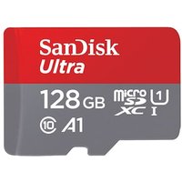SanDisk Ultra 128 GB microSDXC Speicherkarte Kit (2022) bis 140 MB/s C10, U1, A1 von Sandisk