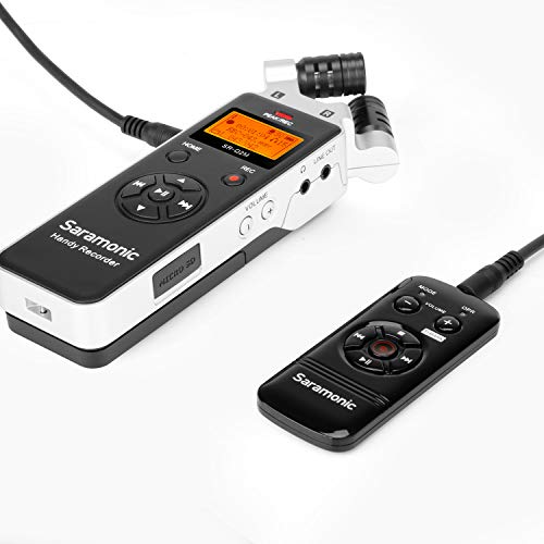 Saramonic SR-Q2M Metall-Handheld-Audiorecorder mit integriertem X/Y-Stereomikrofon von Saramonic
