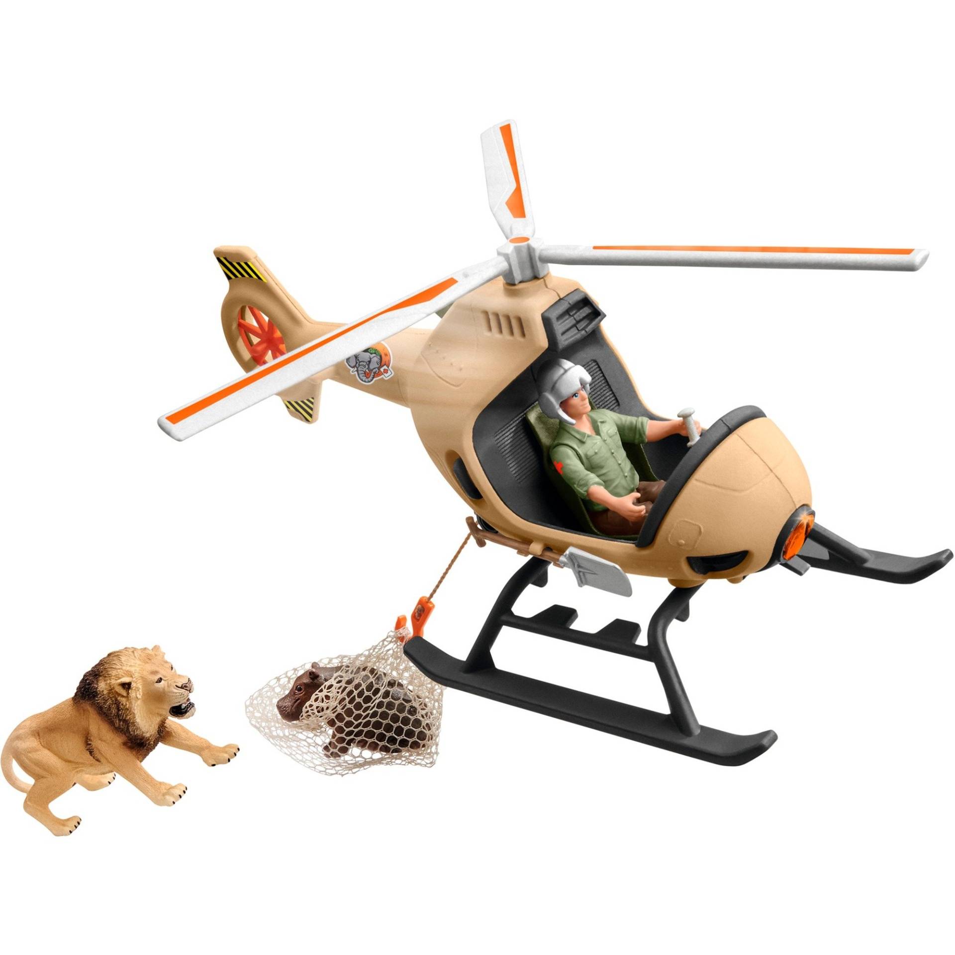 Wild Life Helikopter Tierrettung, Spielfigur von Schleich