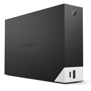 Seagate One Touch Hub 10 TB externe HDD-Festplatte schwarz, weiß von Seagate