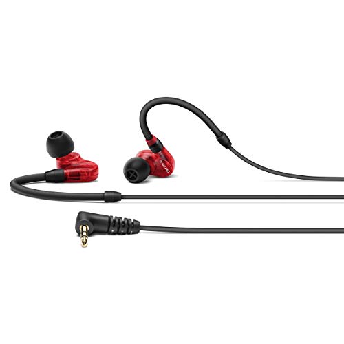Sennheiser Ie 100 Pro Red In Ear Dynamic Monitoring Kopfhörer, Professioneller Sound On Stage von Sennheiser