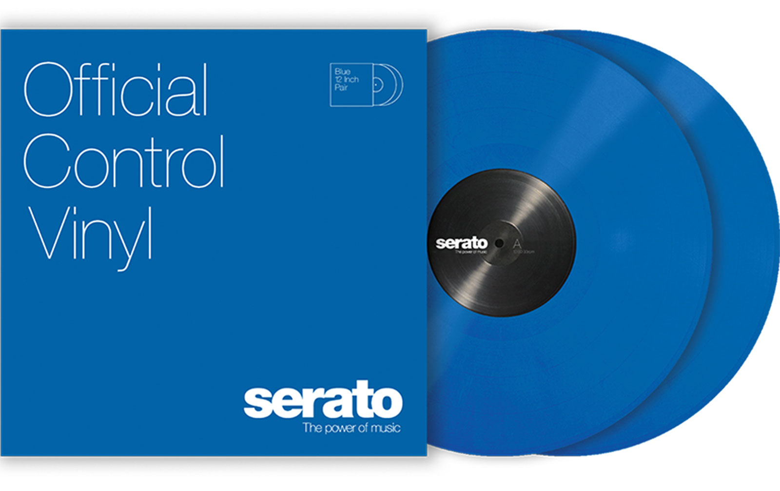 Serato Performance Control Vinyl, blue von Serato
