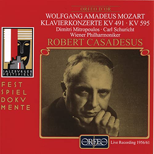 Casadesus spielt Mozart (Klavierkonzerte) (Aufnahme Live Salzburger Festspiele 1956 / 1961)9.08. / von Sheva Collection