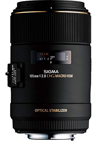 Sigma 105mm F2,8 EX Makro DG OS HSM-Objektiv für Nikon F Objektivbajonett von Sigma