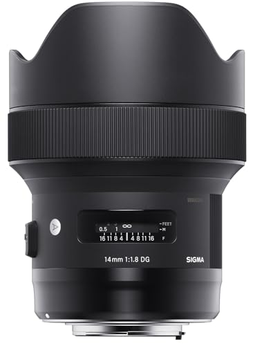 Sigma 14mm F1,8 DG HSM Art Objektiv für Sony-E Objektivbajonett von Sigma