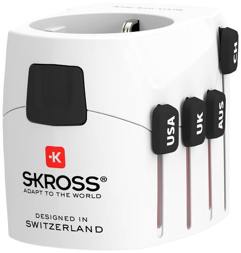 Skross 1.103180 Reiseadapter Pro World von Skross