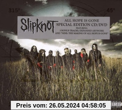 All Hope Is Gone (Limited CD/DVD DigiPak) von Slipknot