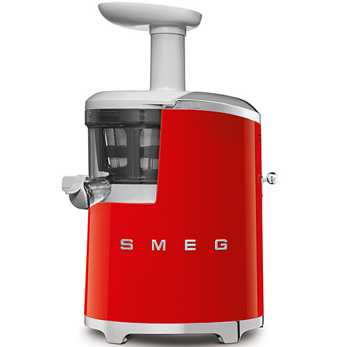 Smeg Slow Juicer-Entsafter 50&#039;s Retro Style SJF01RDEU Rot von Smeg