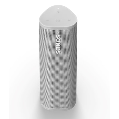 Sonos Roam weiß mobiler Smart Speaker, integrierte Sprachsteuerung, mit Akku von Sonos