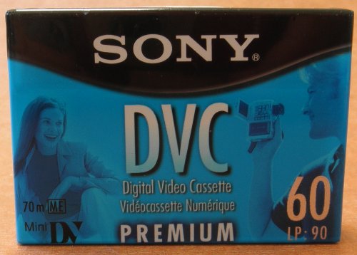 Premium Grade DVC Camcorder Videotape Cassette, 60 Minutes von Sony