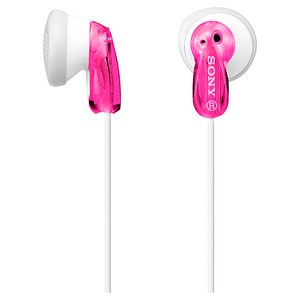 SONY MDR-E9LPP In-Ear-Kopfhörer pink, weiß von Sony