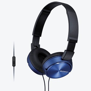 SONY MDR-ZX310APL Kopfhörer blau von Sony