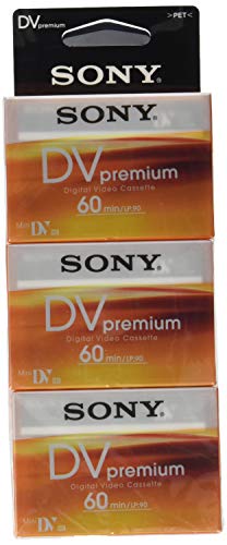 Sony 5DVM-60 PR Mini-DV Videokassetten (60 min) 5er Pack von Sony