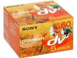Sony 60 Minute DVC Premium Cassette 5er Pack von Sony