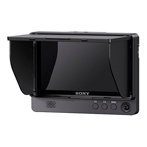 Sony CLM-FHD5 Kompakter Monitor (5 Zoll, Full-HD-kompatibler, Vergrößerung, Peaking für präzise Fokussierung, Falschfarben und Video Level Marker, S-Log Disp. Assist) schwarz von Sony