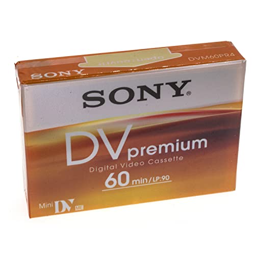 Sony DVM 60PR2E – Premium – Mini DV – 1 x 60 min – Metall-Schrägband von Sony