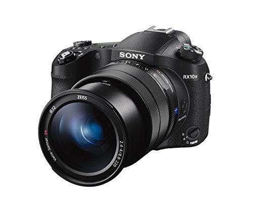 Sony RX10 IV | Premium-Kompaktkamera (1,0-Typ-Sensor, 24-600 mm F2,8-4,0 Zeiss-Objektiv, schneller 0,03s-Autofokus, 4K-Filmaufnahmen) von Sony