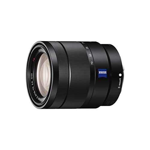 Sony SEL-1670Z Zeiss Standard-Zoom-Objektiv (16-70 mm, F4.0, OSS, APS-C, geeignet für A7, ZV-E10, A6000- und Nex-Serien, E-Mount) schwarz von Sony