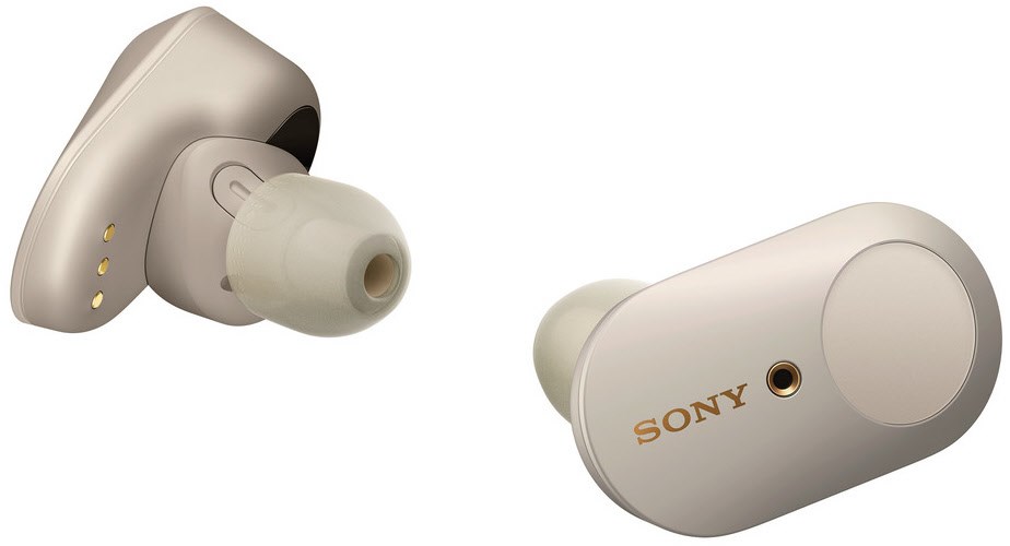 Sony WF-1000XM3 True Wireless Noise Cancelling Kopfhörer silber von Sony