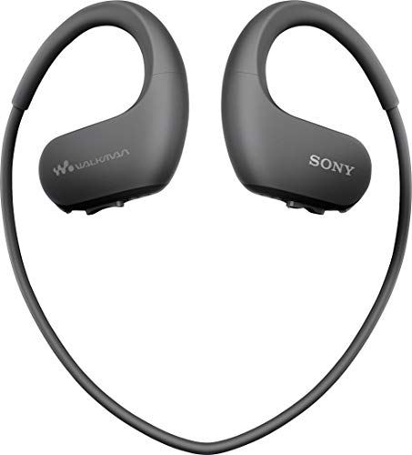 Sony bluetooth, mit Kabelgebunden, NW-WS413 Wasserdichter All-in-One-MP3-Player, 4 GB, schwarz von Sony