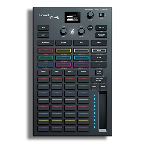 SoundSwitch Control One – Professioneller DMX DJ-Beleuchtungs-Controller mit 3 Monaten SoundSwitch Softwarezugang, DMX und Phillips Hue Support von SoundSwitch