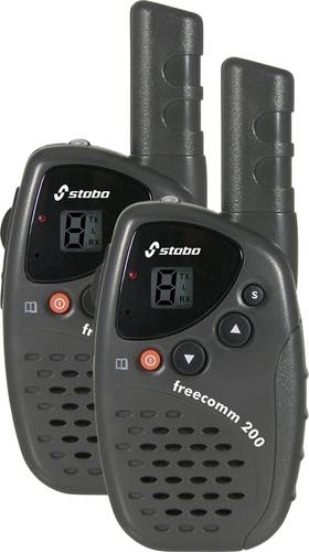 Stabo freecomm 200 20200 PMR-Handfunkgerät 2er Set von Stabo