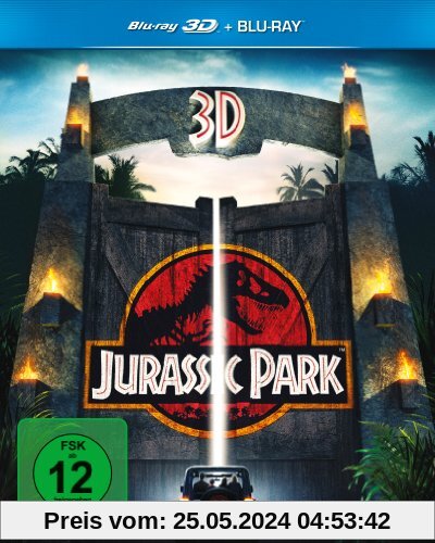 Jurassic Park  (+ Blu-ray) [3D Blu-ray] von Steven Spielberg