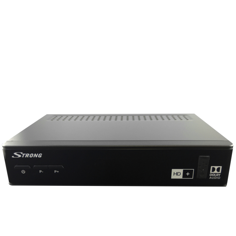 Strong SRT 7806 Digitaler Multimedia-Receiver DVB-S2 Full HD schwarz von Strong