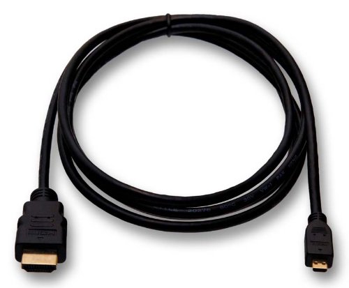 HDMI Kabel für Nikon Z 50 Digitalkamera - Micro D - vergoldet - Länge 3m von SvediTec