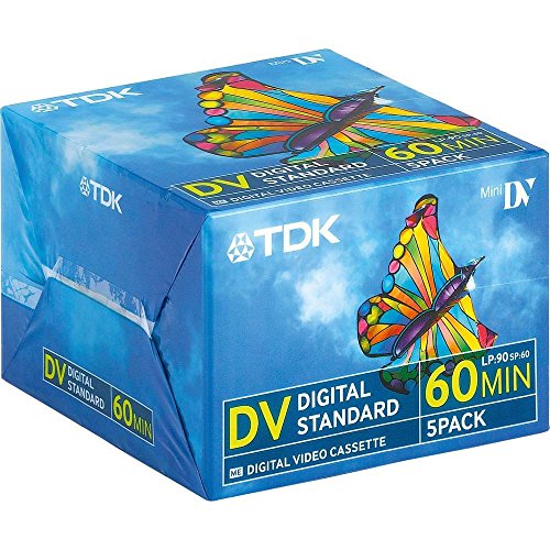 TDK DVM-60 MiniDV Videocasetten 5er Pack von TDK