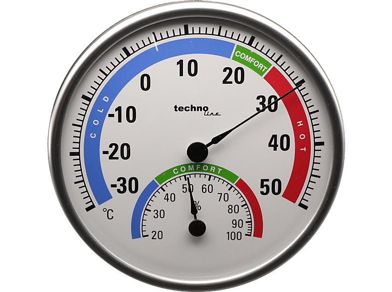 TECHNOLINE WA 3050 Analoges Thermo-Hygrometer von TECHNOLINE