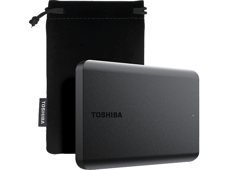 TOSHIBA Canvio Basics Exklusive Festplatte, 4 TB HDD, 2,5 Zoll, extern, Schwarz von TOSHIBA