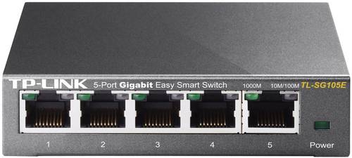 TP-LINK TL-SG105E Netzwerk Switch 5 Port 1 GBit/s von TP-Link
